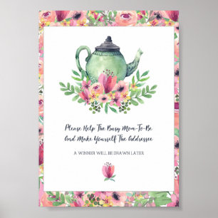 Baby Shower Help the Mum to Be Sign