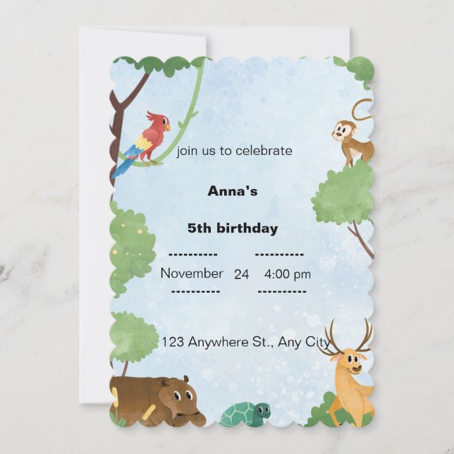 BABY SHOWER INVITATION (Front)