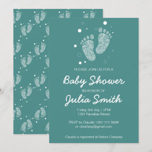 Baby shower invitation