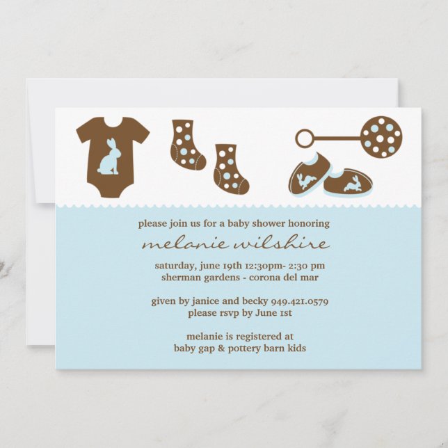 Baby Shower Invitation (Front)