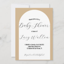 Baby Shower Invitation