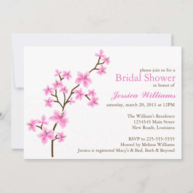 Baby Shower Invitation (Front)