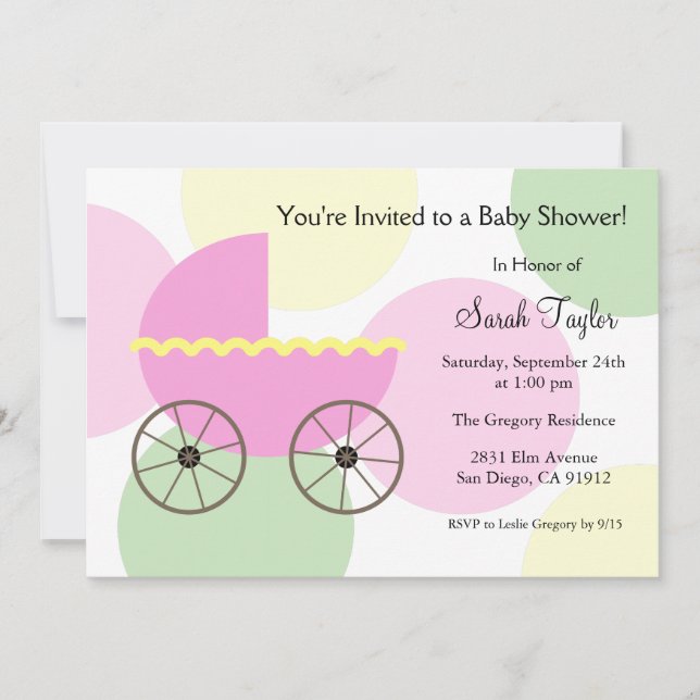 Baby Shower Invitation (Front)