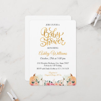 Baby Shower Invitation 