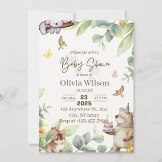 baby shower invitation