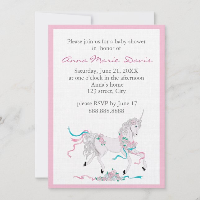 Baby Shower Invitation (Front)