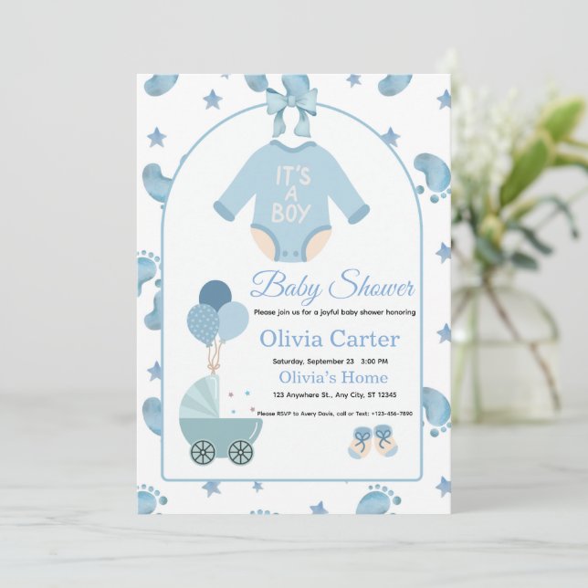 Baby Shower Invitation (Standing Front)