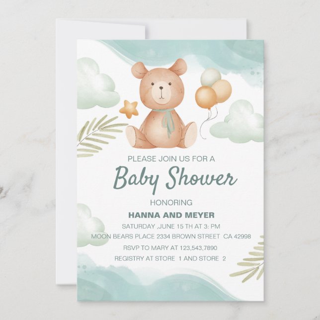 Baby Shower Invitation (Front)