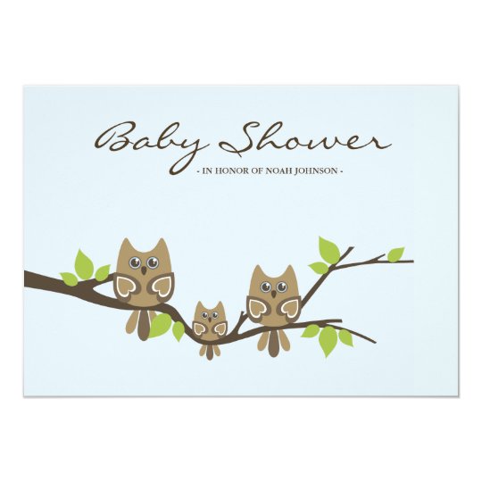 Baby Shower Invitation (Boy)