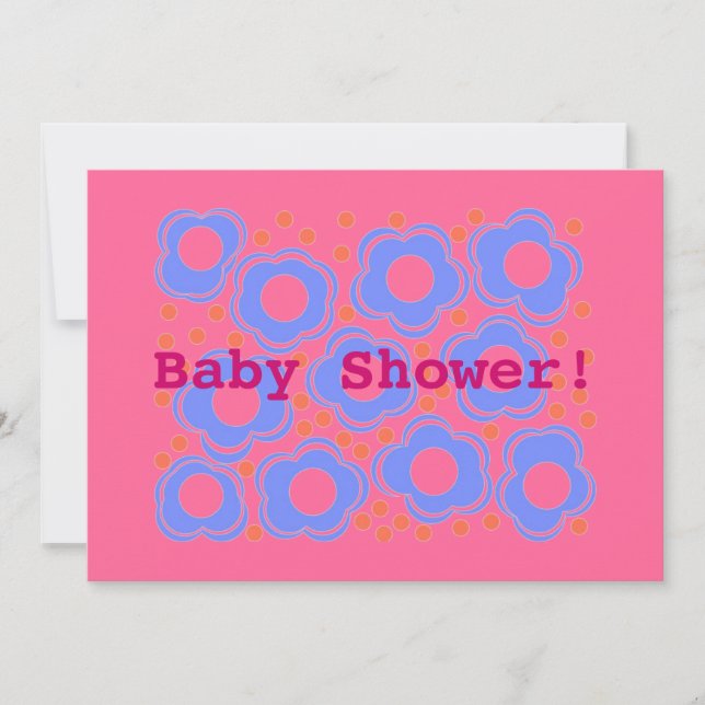 Baby Shower Invitation Cards (Front)