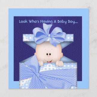 BABY SHOWER INVITATION FOR BOY
