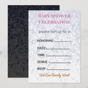 Baby Shower Invitation Gender Reveal   Modern