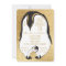 Baby Shower Invitation Gold Baby & Mummy Penguin