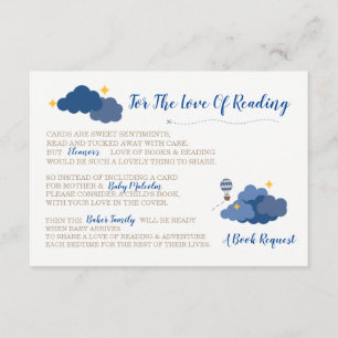Baby Shower Invitation Insert - Adventure Awaits -