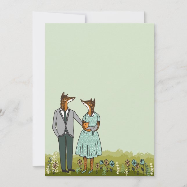 Baby Shower Invitation / New Baby Announcement (Front)