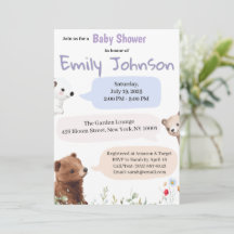 Baby Shower Invitation – Personalised Baby Celebra