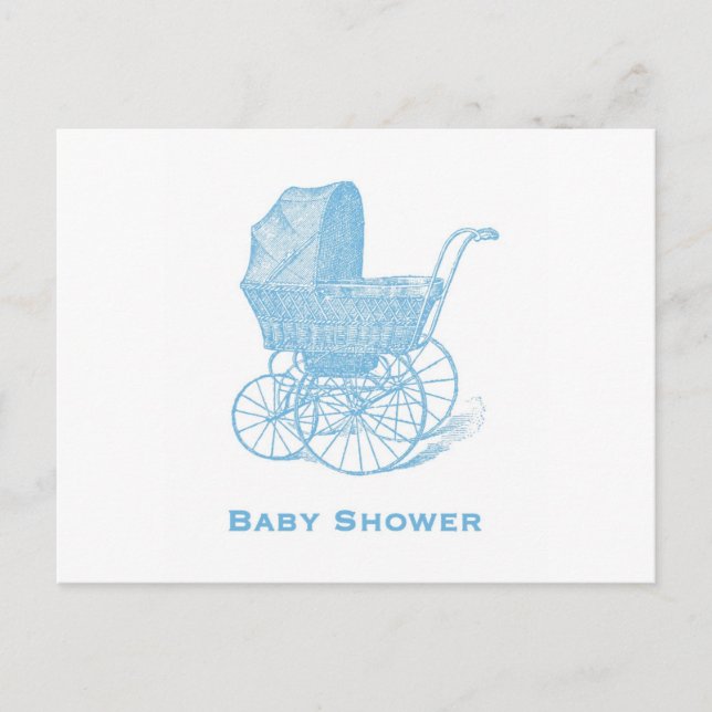 Baby Shower Invitation Postcard (Front)