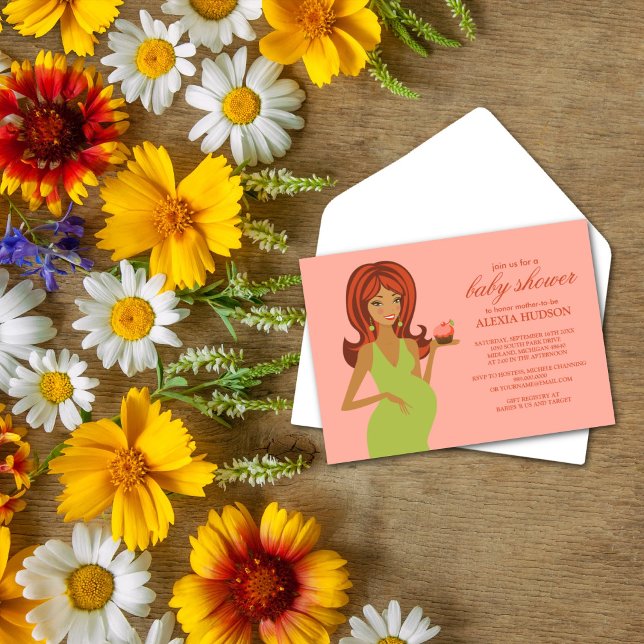 Baby Shower Invitations for African American Women (Creator Uploaded)