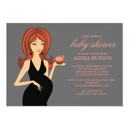 Baby Shower Invitations {Grey}