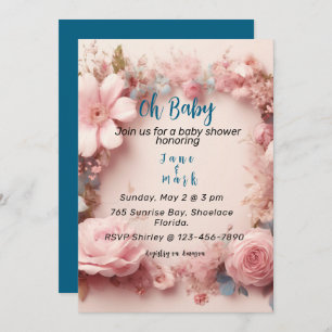 Baby shower invite
