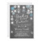 Baby Shower invite Baby it's cold outside Boy Blue