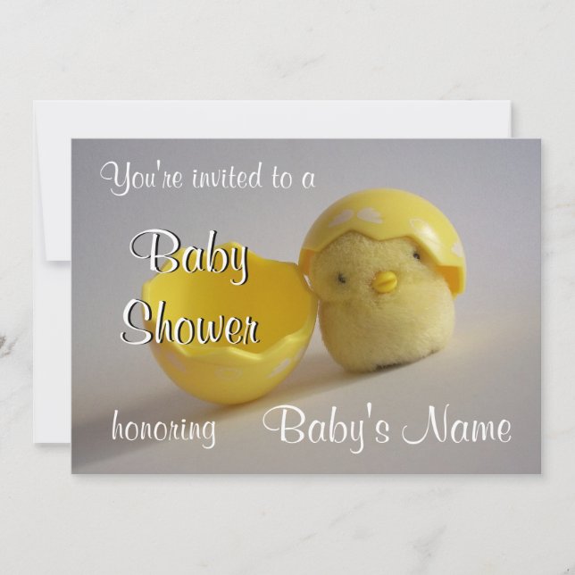 Baby Shower Invite Template (Front)