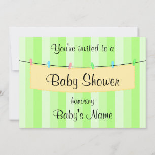 Baby Shower Invite Template