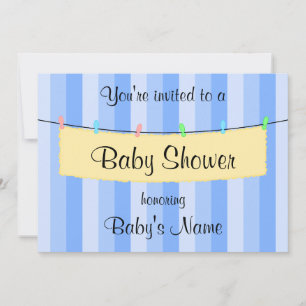 Baby Shower Invite Template