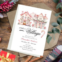 Baby Shower It Takes a Village Winter