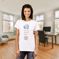 Baby Shower light blue balloons elephant boy