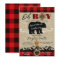 Baby Shower Little Bear Flannel Lumberjack Theme