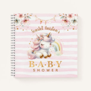 Baby Shower Magical Unicorn Guest Book