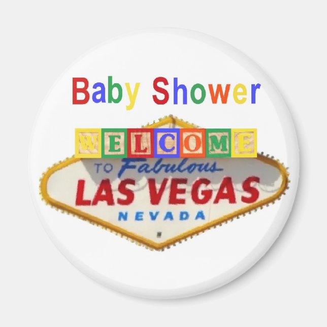 Baby Shower Magnet (Front)