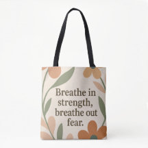 Baby shower motivational quote Breathe In AI art