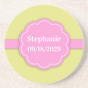 Baby Shower New Baby Girl Coaster