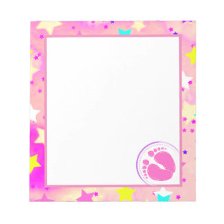 Baby Shower Note Pad