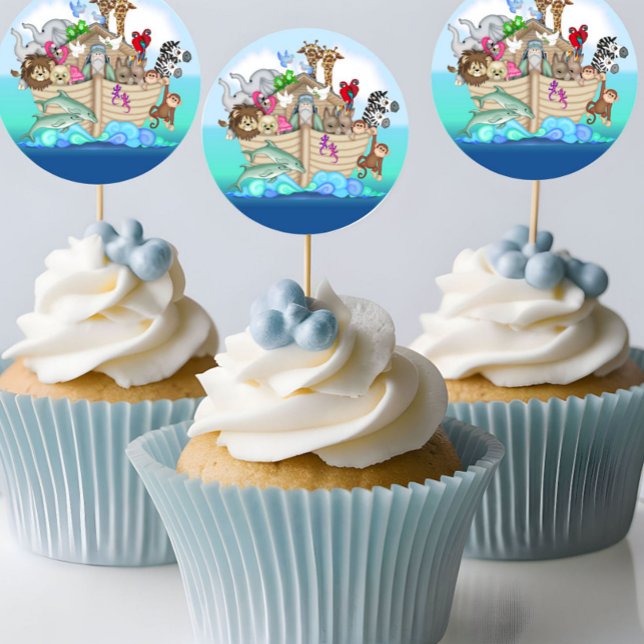 Baby Shower or Birthday Cupcake Toppers Stickers (Creator Uploaded)