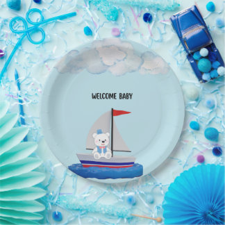 Baby Shower Paper Plates