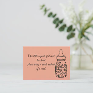 Baby Shower Party Baby Bottle Invitation
