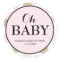 Baby Shower Party Favour Sticker - Polka Dots