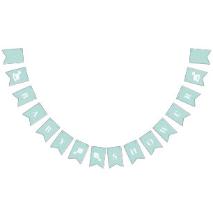Baby Shower Pastel Green Gender Neutral Bunting