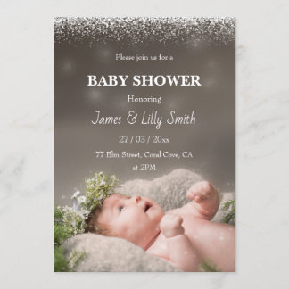 Baby Shower Photo Invitation