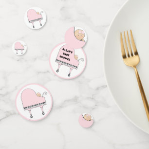 Baby Shower Piano Music Confetti
