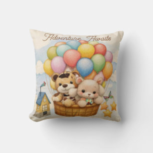 Baby Shower Pillow, Dream Big, Elephant   Gift Cushion