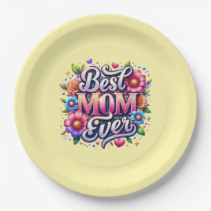 baby shower plate