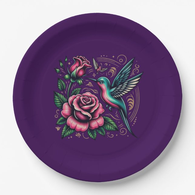baby shower plate (Front)