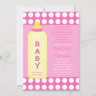 Baby Shower Poem Invitation Baby Girl