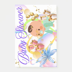 Baby Shower Post-it Notes