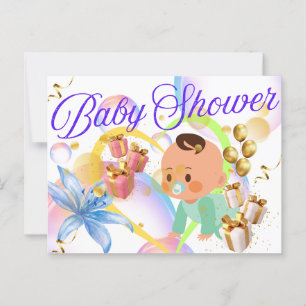 Baby Shower Postcard