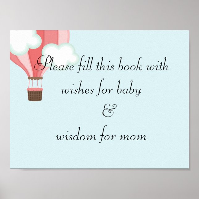 baby shower poster (Front)
